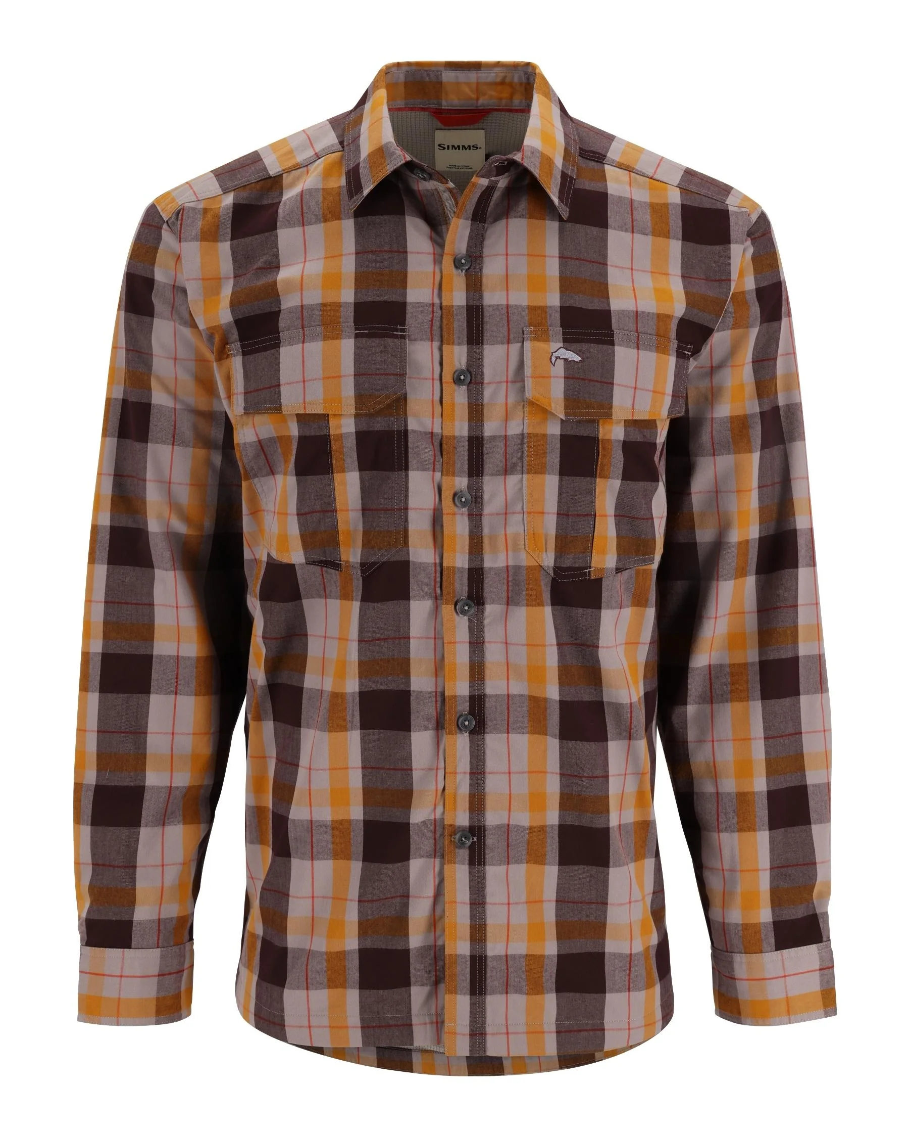 Simms Coldweather Shirt DOLOMITE LOGAN PLAID