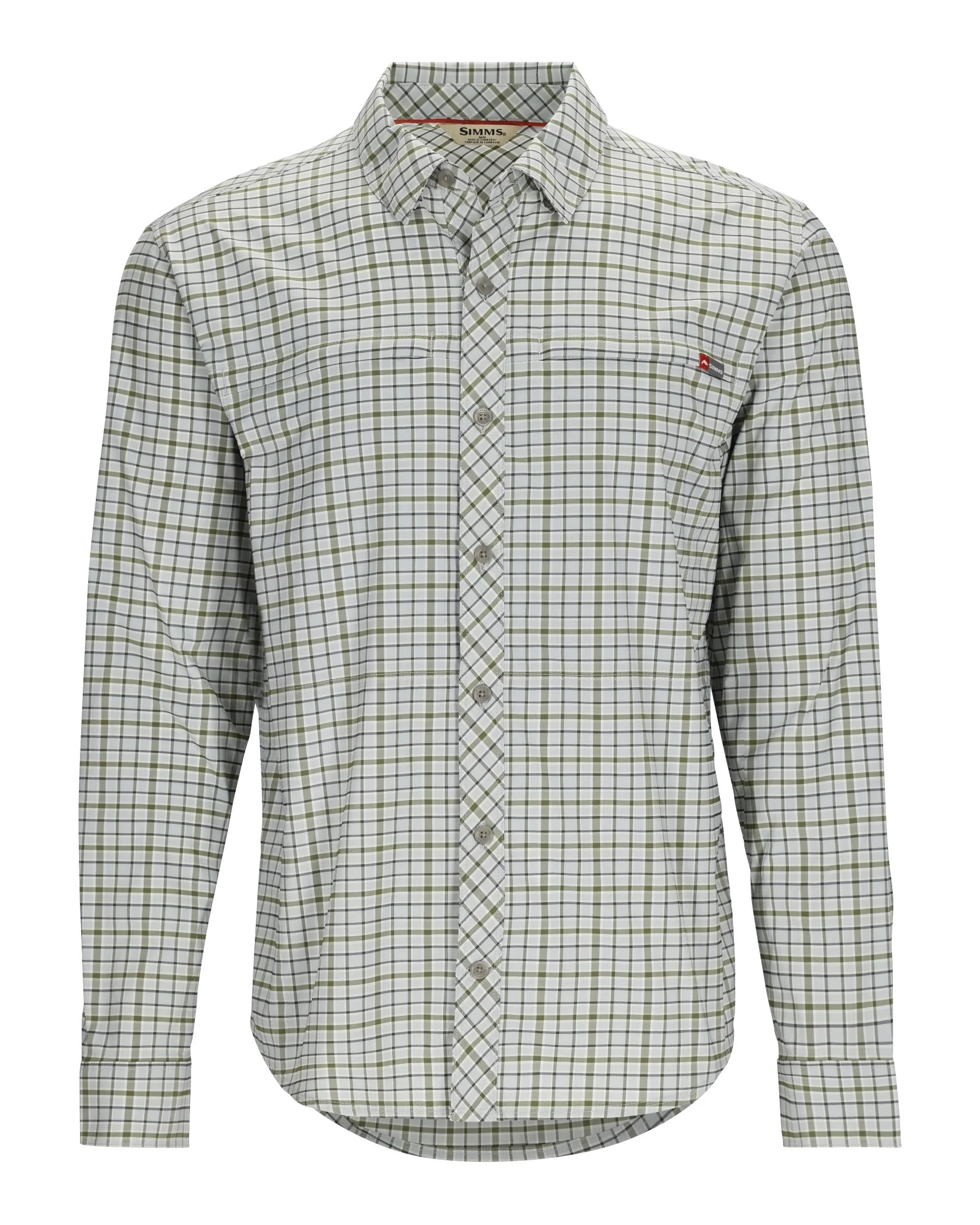 Camisa Simms Stone Cold Sterling PLAID