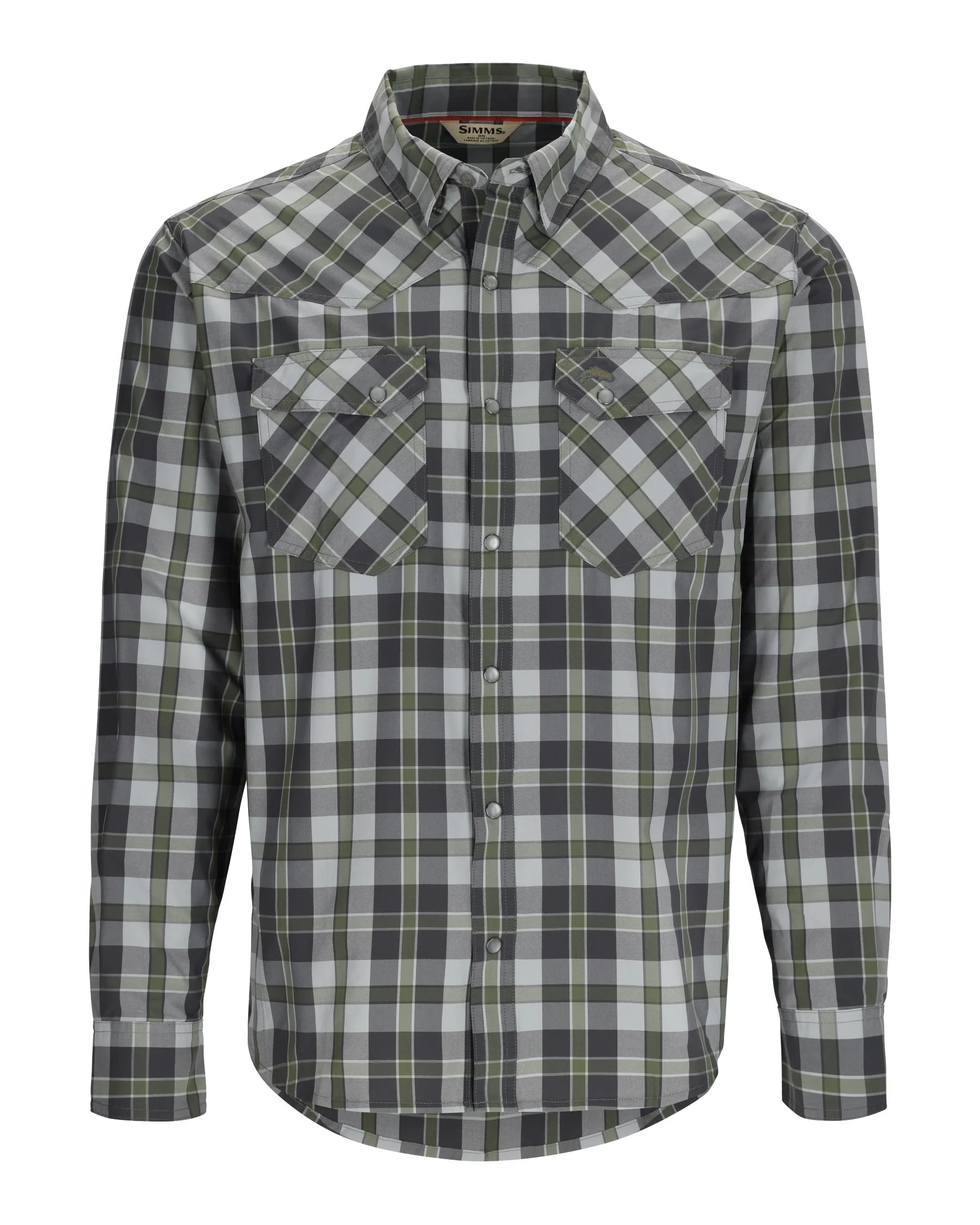 Camisa Simms BRACKETT BACKCOUNTRY Clover Plaid